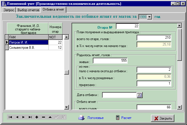 Отбивка команды регионы. Отбивка ягнят. Отбивка в 1с как сделать.